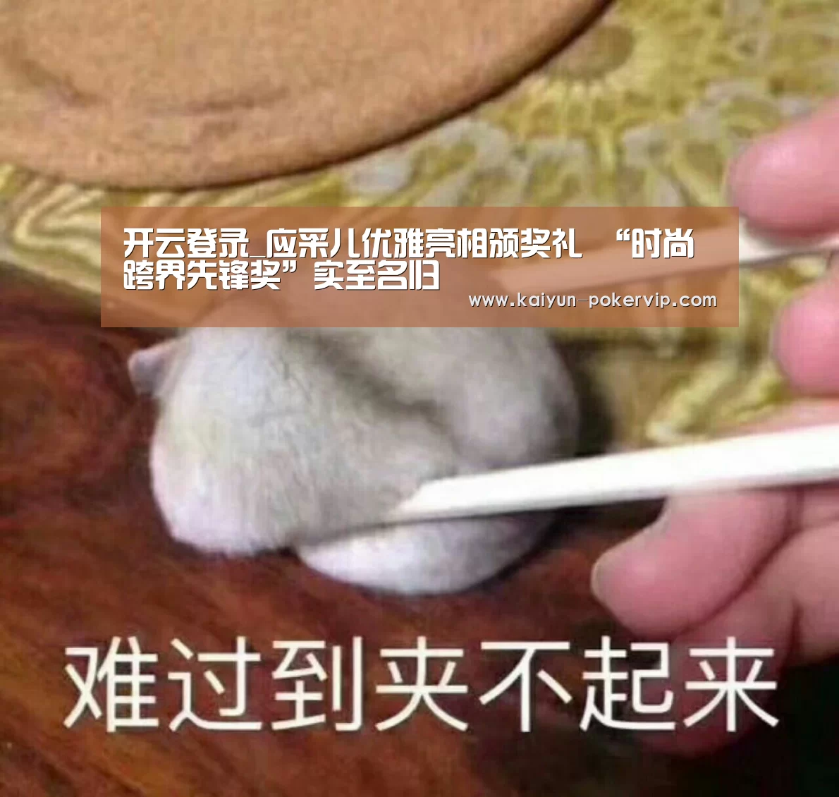 开云登录_应采儿优雅亮相颁奖礼 “时尚跨界先锋奖”实至名归(图2) 开云入口